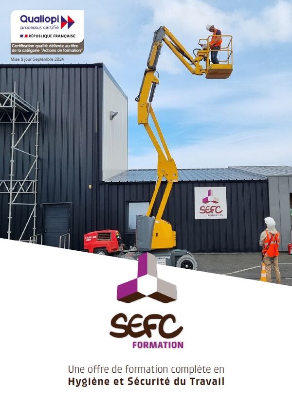 SEFC Formation : brochure commerciale