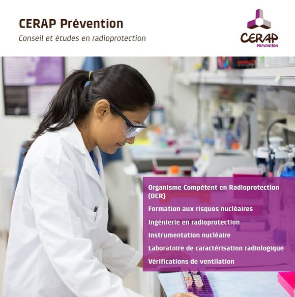 CERAP Prévention : offre de services hors INB