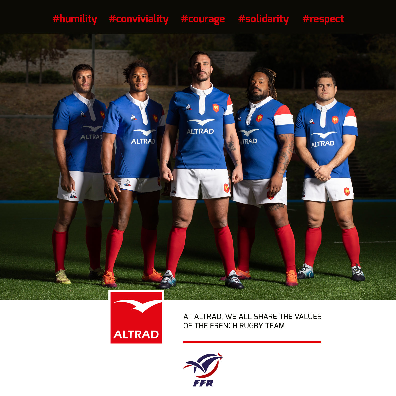 The XV de France begins its first test match of the autumn tour against the Springboks